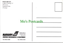 Load image into Gallery viewer, Aviation Postcard - GB Leisure G-Bech Boeing 737 Aeroplane SW12811
