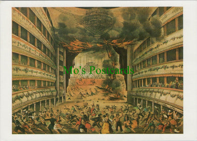 V & A Museum Postcard - Interior of Convent Garden Theatre SW12825