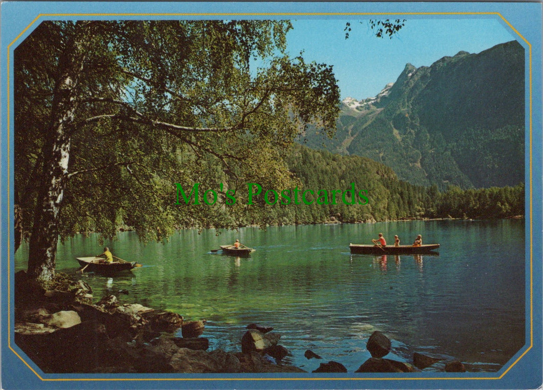 Austria Postcard - Piburgersee Mit Acherkogl, Oetz, Otztal, Tirol SW12828