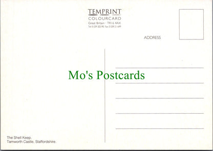 Staffordshire Postcard - The Shell Keep, Tamworth Castle  SW12844