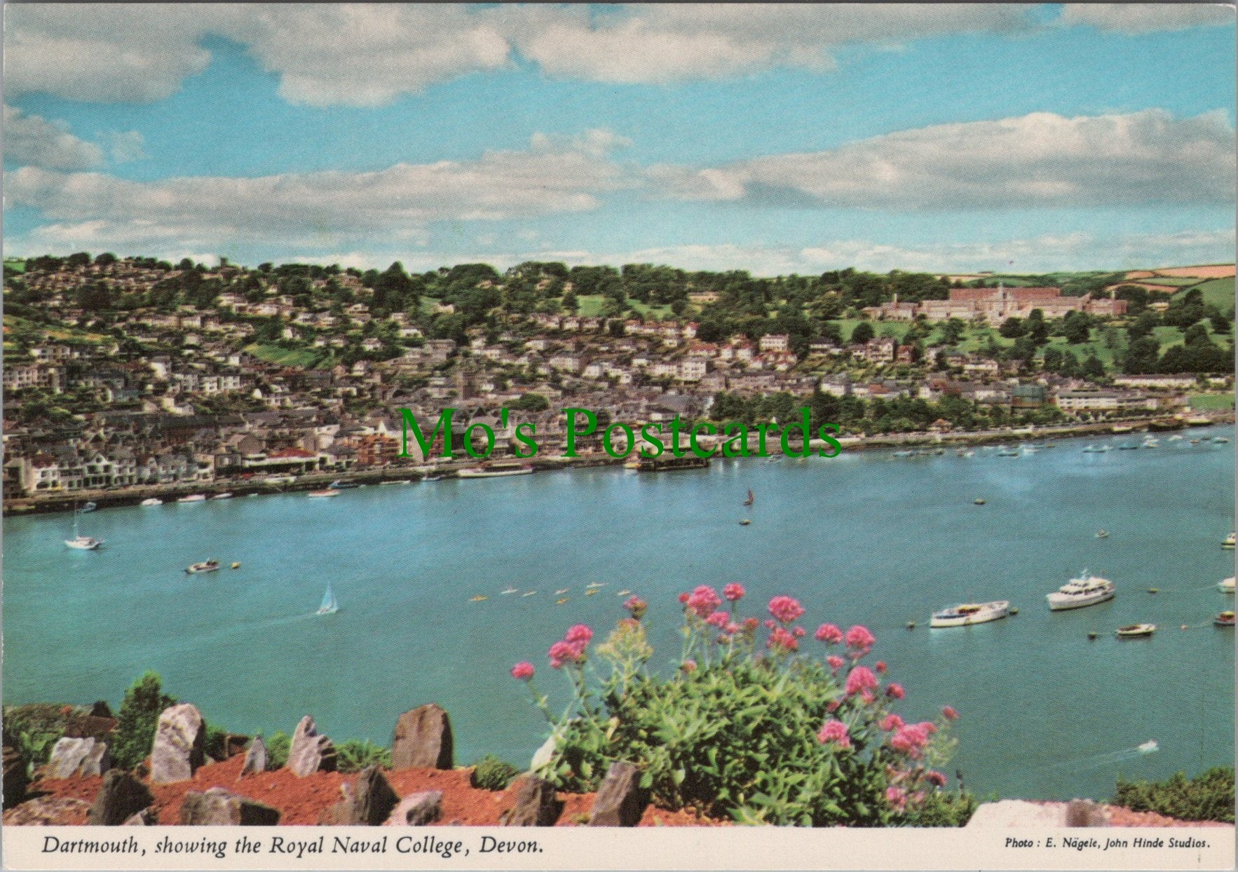 Devon Postcard - Dartmouth, Showing The Royal Naval College SW12862