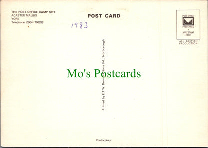 Yorkshire Postcard - The Post Office Camp Site, Acaster Malbis, York  SW11350
