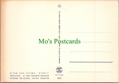 Middle East Postcard - Jerusalem, At Mea Shearim Quarter SW11354