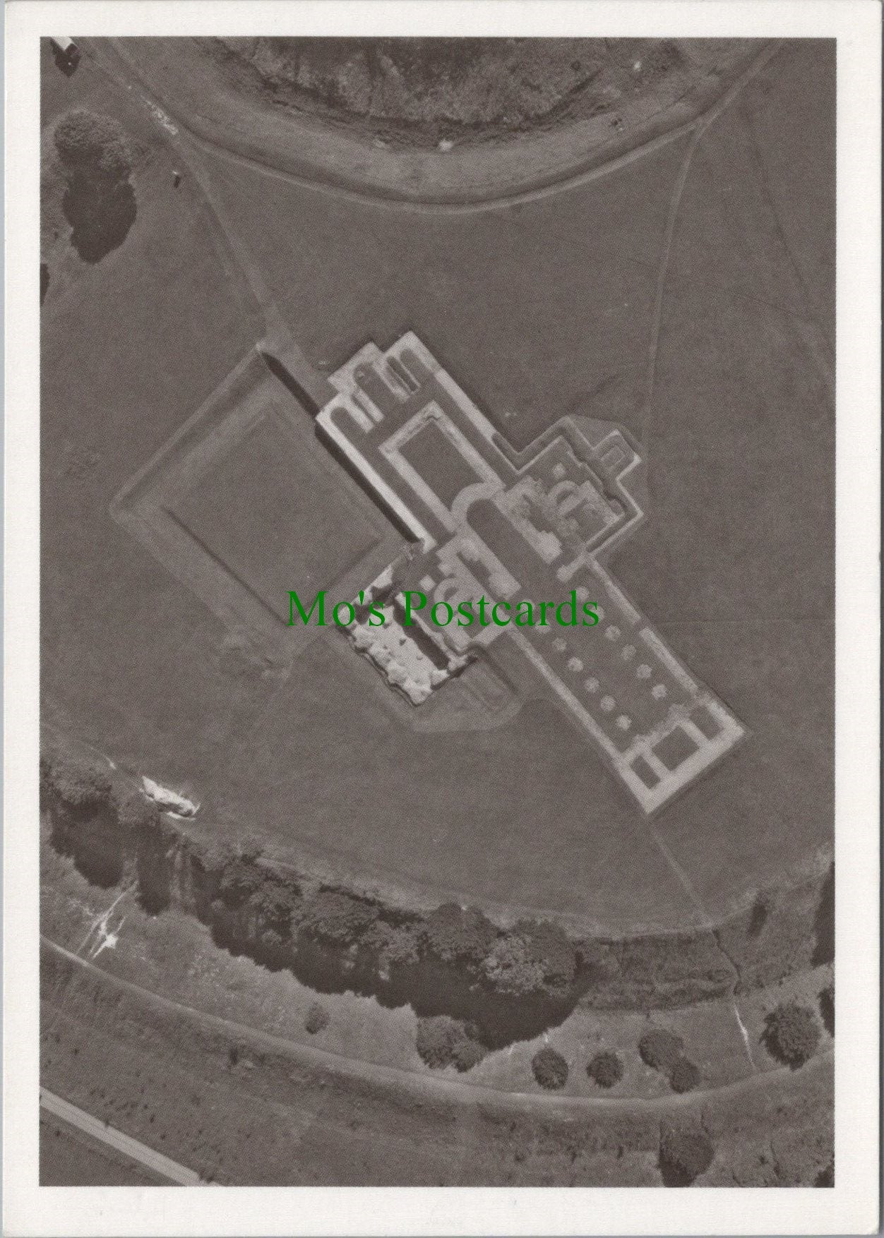 Wiltshire Postcard - Aerial View of Old Sarum   SW11393