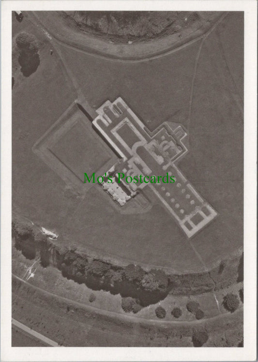 Wiltshire Postcard - Aerial View of Old Sarum   SW11393