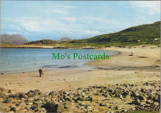 Scotland Postcard - On The Beach at Melton Udrigle  SW11417