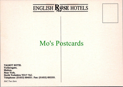 Yorkshire Postcard - Talbot Hotel, Yorkersgate, Malton  SW11440