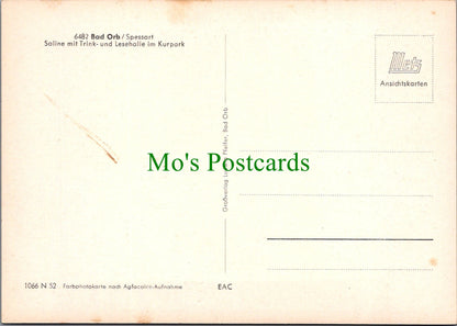 Germany Postcard - Bad Orb, Spessart Saline Mit Trink.... SW11442