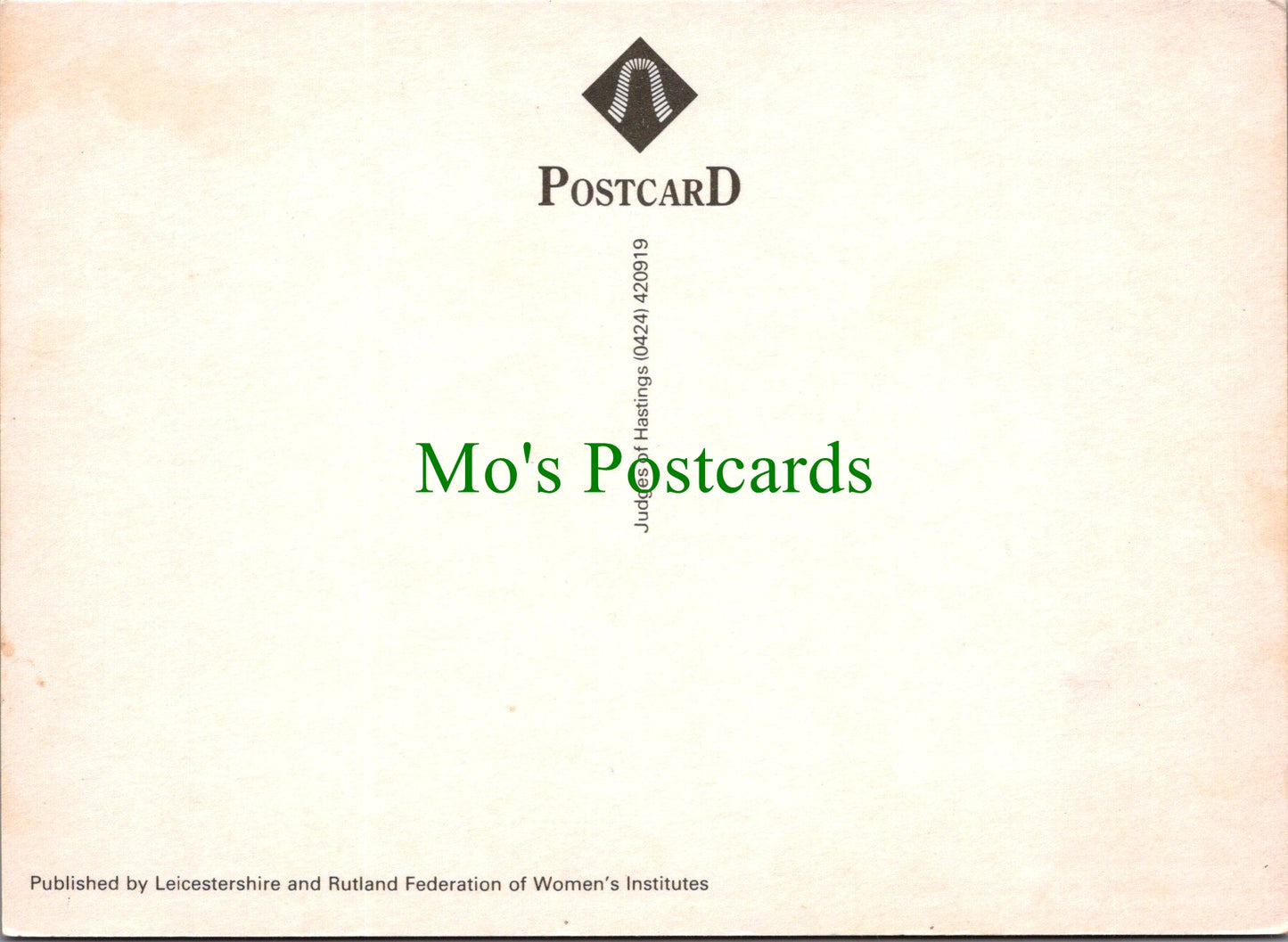 Leicestershire Postcard - Shadows in Rearsby  SW11450
