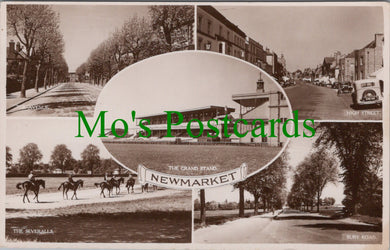 Suffolk Postcard - Views of Newmarket  SW12317