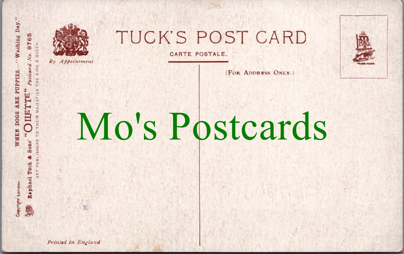Animals Postcard - Dogs, When Dogs Are Puppies SW12339