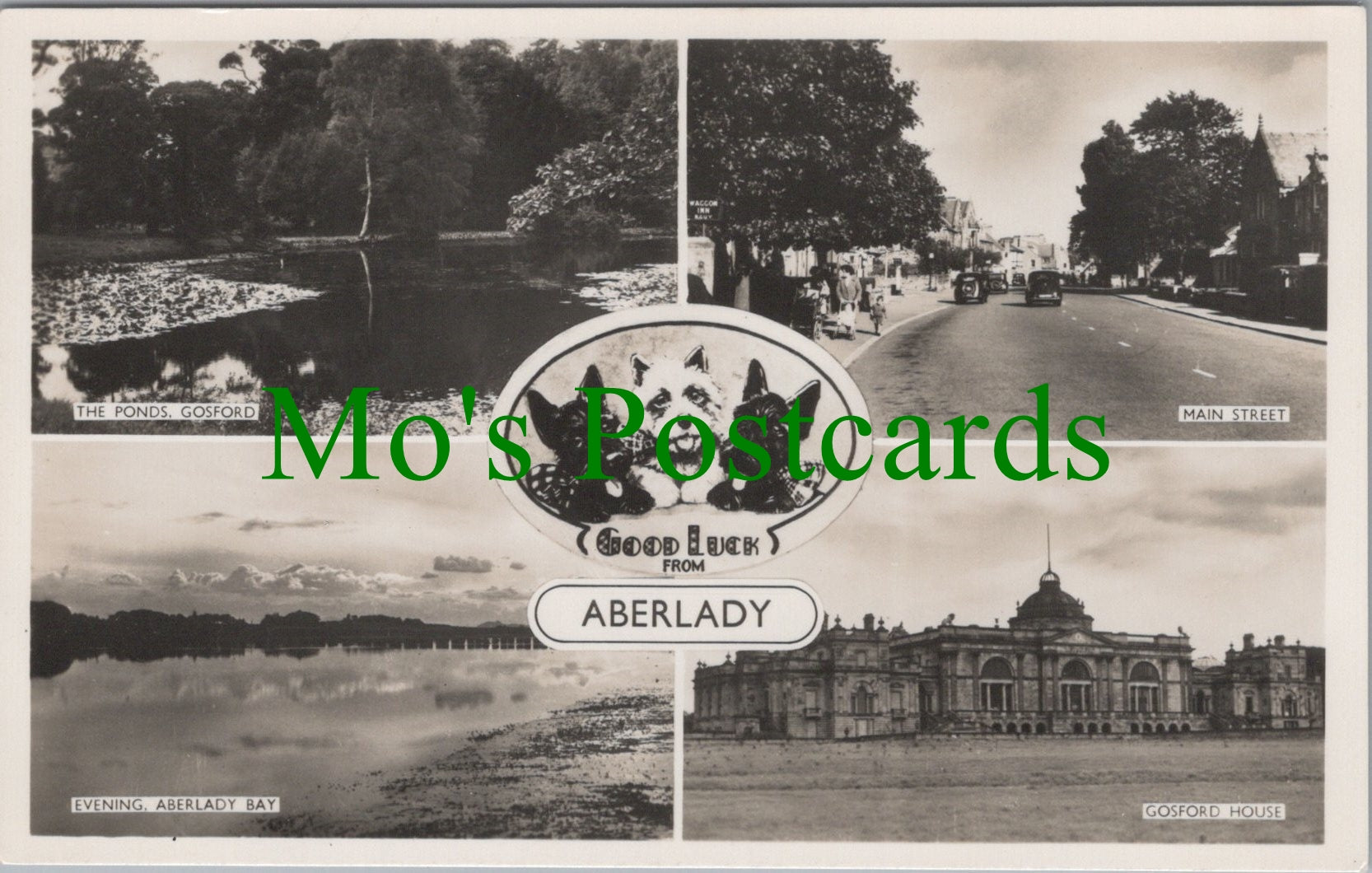 Scotland Postcard - Good Luck From Aberlady  SW12350