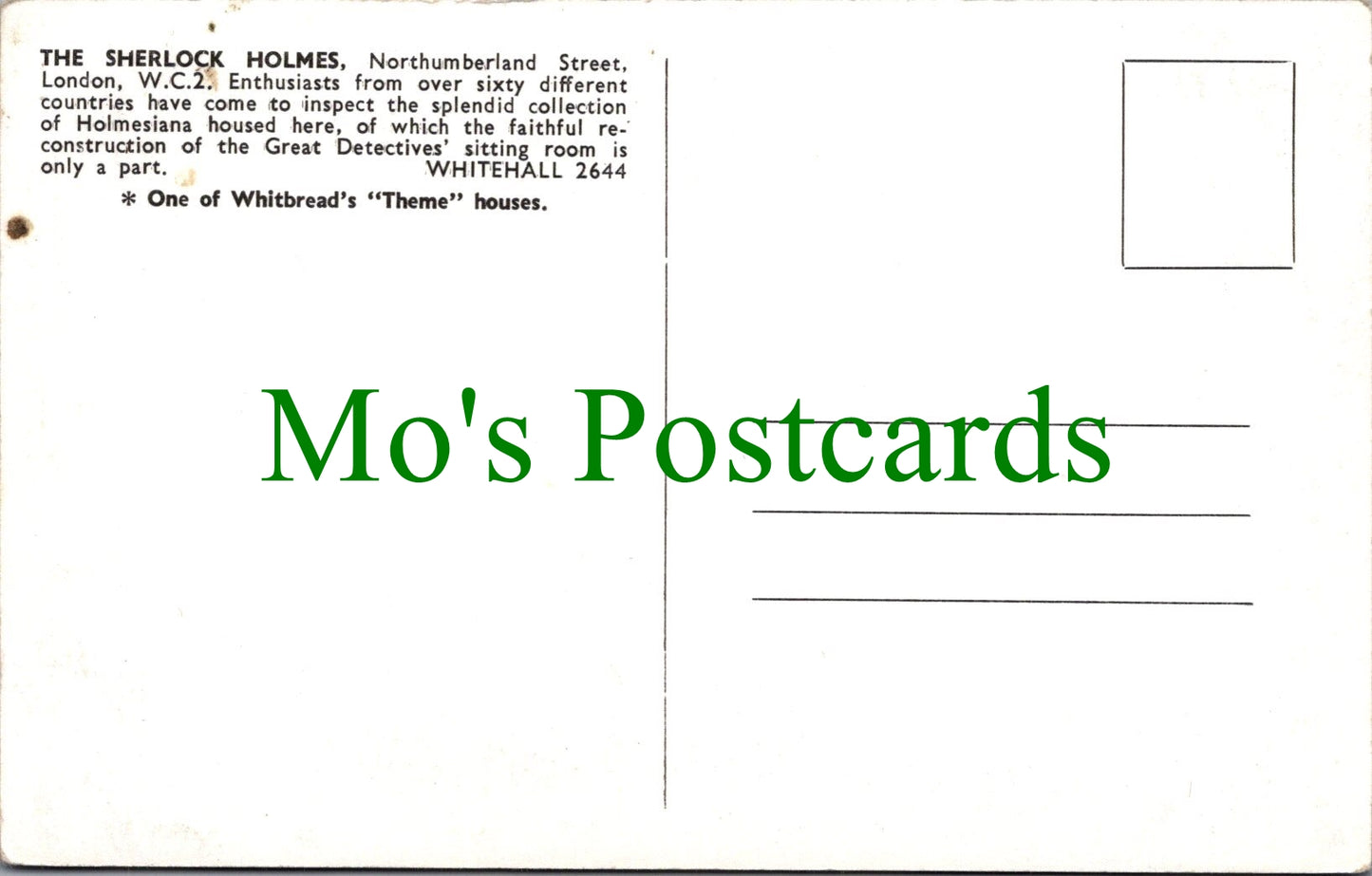 London Postcard - The Sherlock Holmes, Northumberland Street SW12389