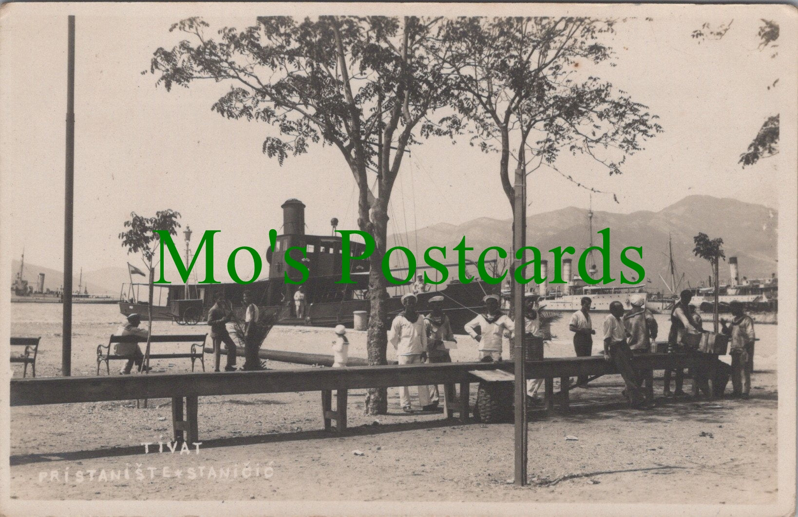 Montenegro Postcard - Tivat, Pristani Ste, Stanicio SW12391