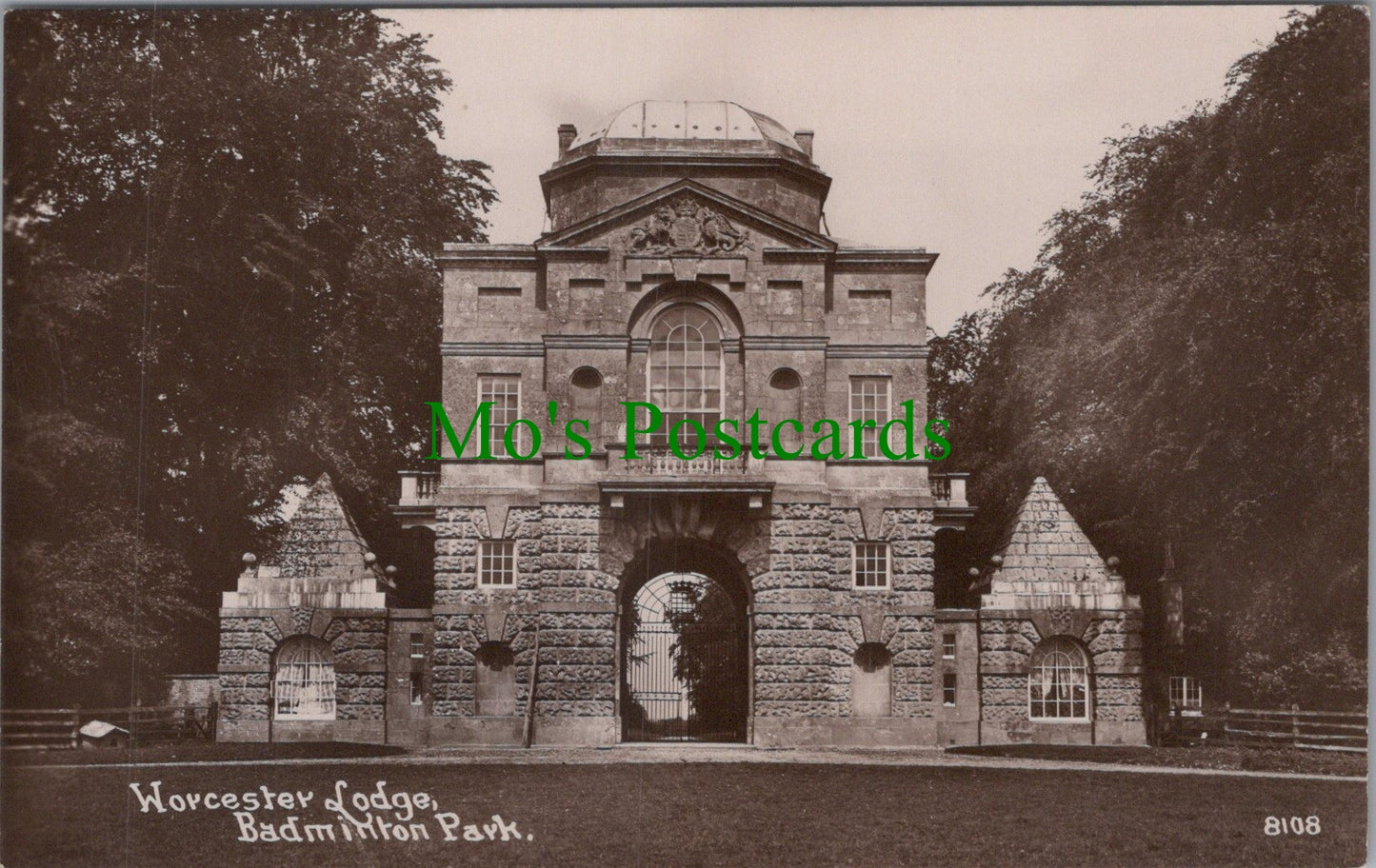 Gloucestershire Postcard - Worcester Lodge, Badminton Park  DC2539