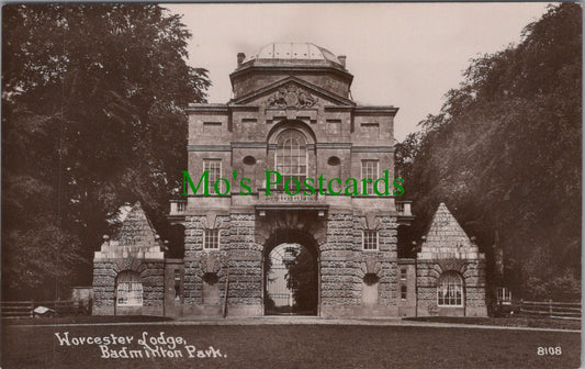Gloucestershire Postcard - Worcester Lodge, Badminton Park  DC2539