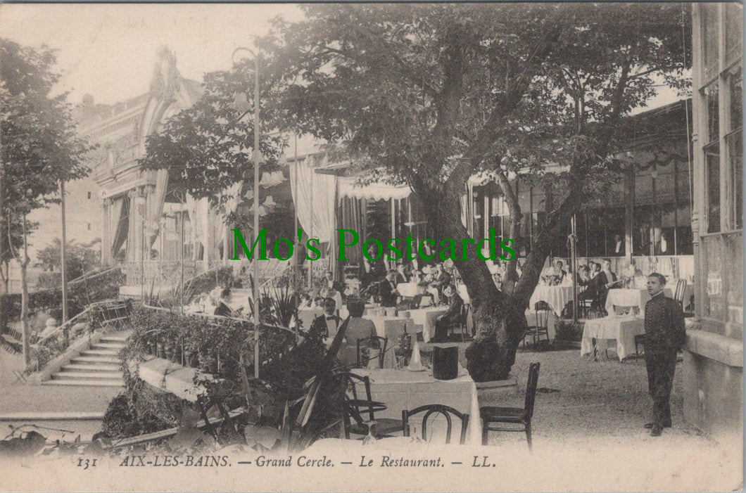 France Postcard - Aix-Les-Bains, Grand Cercle, Le Restaurant  DC2545