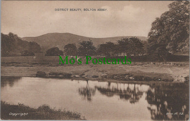 Yorkshire Postcard - District Beauty, Bolton Abbey, Skipton  DC2526