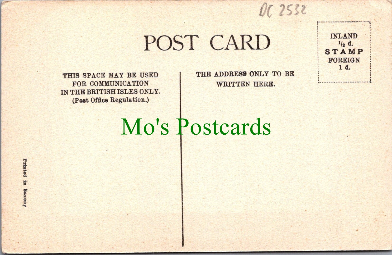 Somerset Postcard - Dunster Church  DC2532
