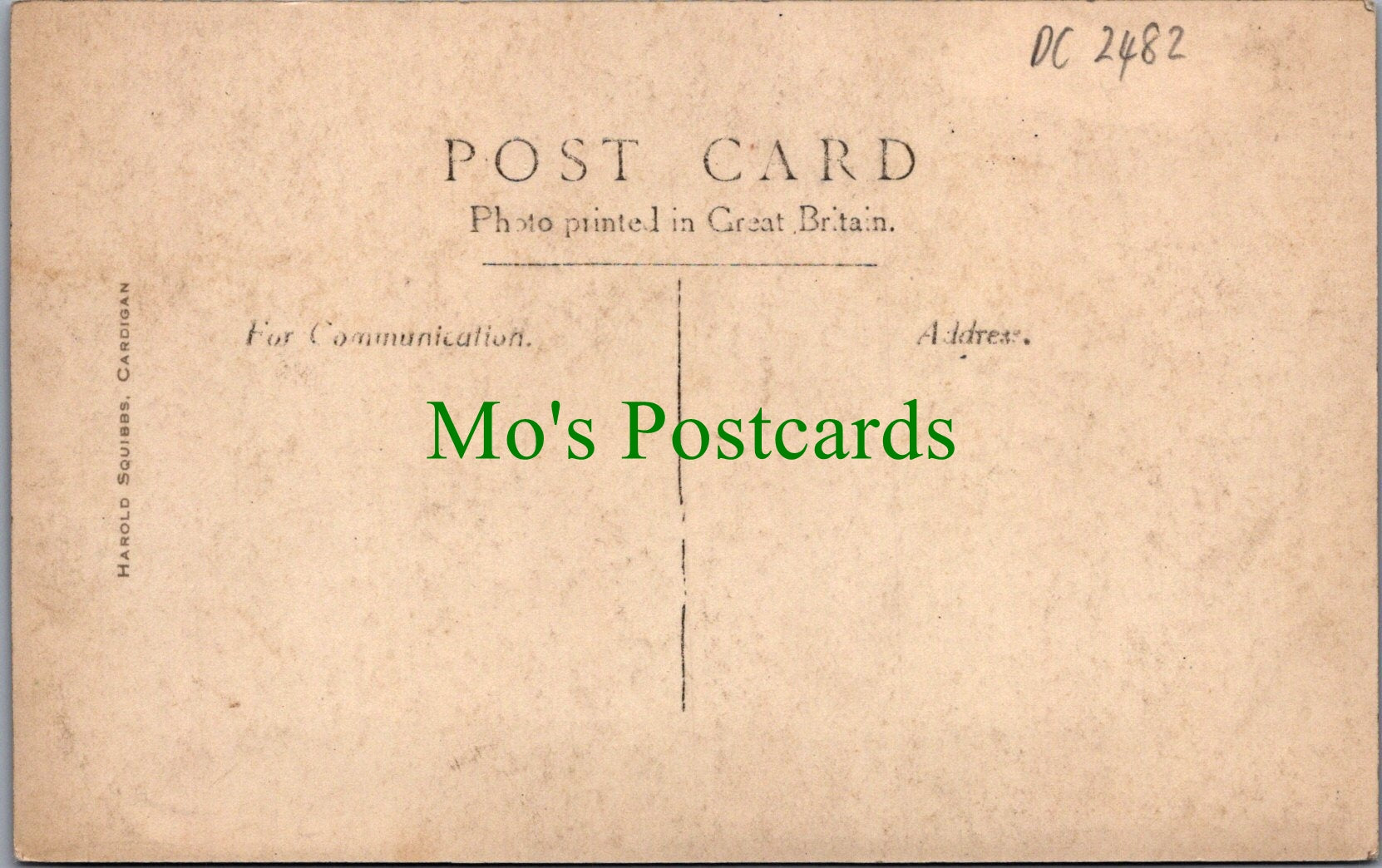 Wales Postcard - Aberforth Village, Ceredigion  DC2482