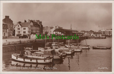 Devon Postcard - Plymouth Barbican and Fish Quay  DC2489