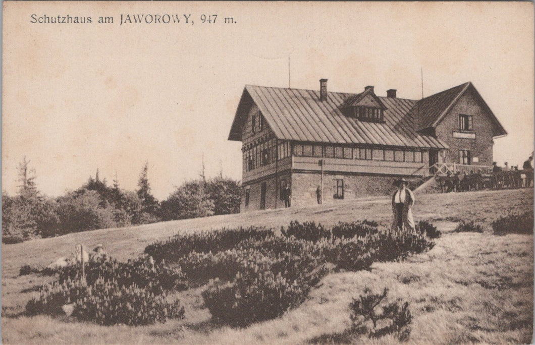 Czechia Postcard - Schutzhaus Am Jaworowy SW10877