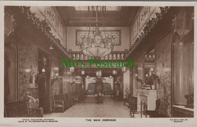 Sussex Postcard - Brighton, The Royal Pavilion Main Corridor  SW13000