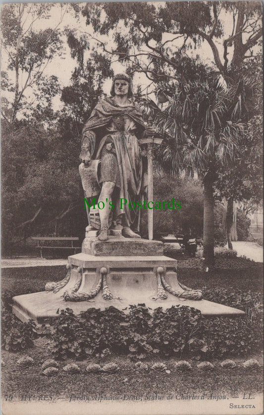 France Postcard - Hyeres, Jardin Alphonse Denis DC1444