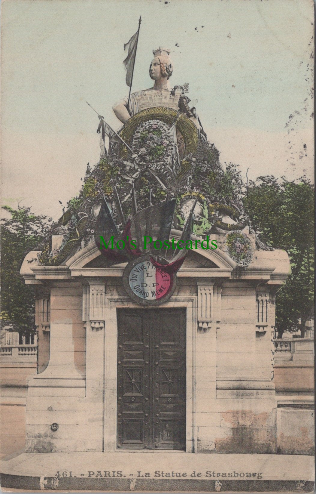 France Postcard - Paris, La Statue De Strasbourg  DC1445