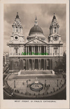 Load image into Gallery viewer, London Postcard - St Paul&#39;s Cathedral, The West Front DC1457
