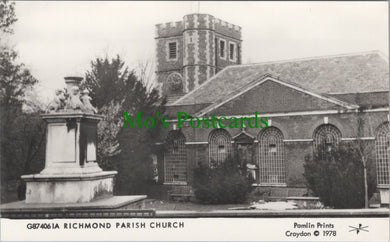 London Postcard - Richmond Parish Church   SW11713