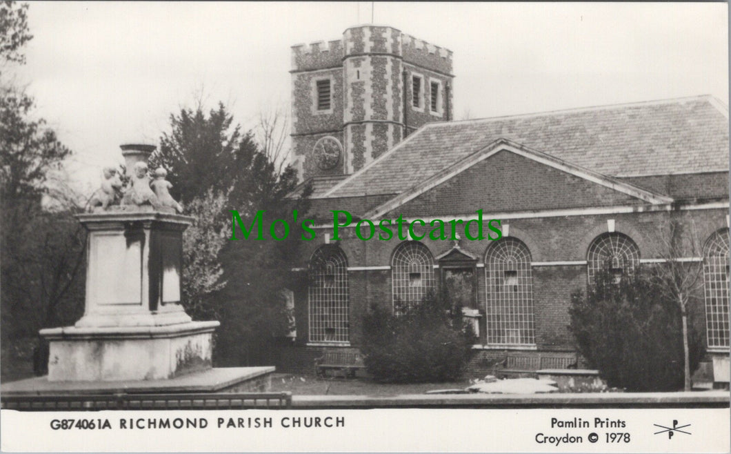 London Postcard - Richmond Parish Church   SW11713