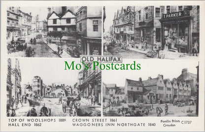Yorkshire Postcard - Views of Old Halifax  SW11722