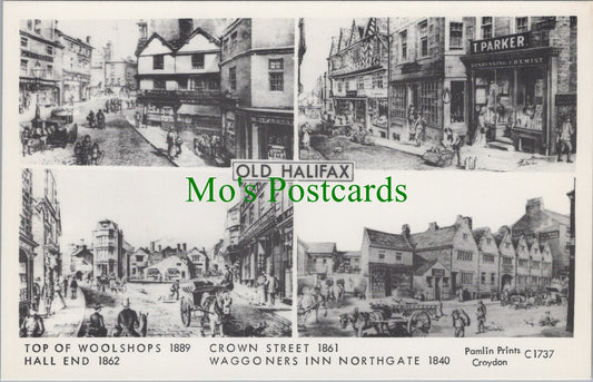 Yorkshire Postcard - Views of Old Halifax  SW11722