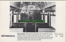 Load image into Gallery viewer, Railway Postcard - Mersey Railway. Interior of 3rd Class Trailer Car No 105 - SW11688
