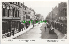 Load image into Gallery viewer, Berkshire Postcard - Old Eton From Windsor Bridge c1923 - SW11698
