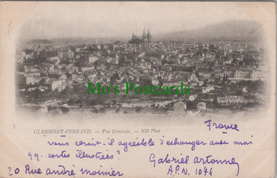 France Postcard - Clermont-Ferrand, Vue Generale   SW11643