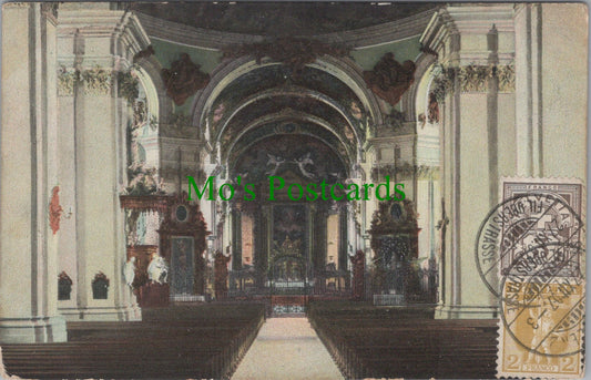Switzerland Postcard - St Gallen, Inneres Der Kathedrale   SW11647