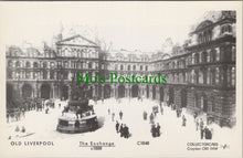 Load image into Gallery viewer, Lancashire Postcard - Old Liverpool, The Exchange c1888 - SW11607
