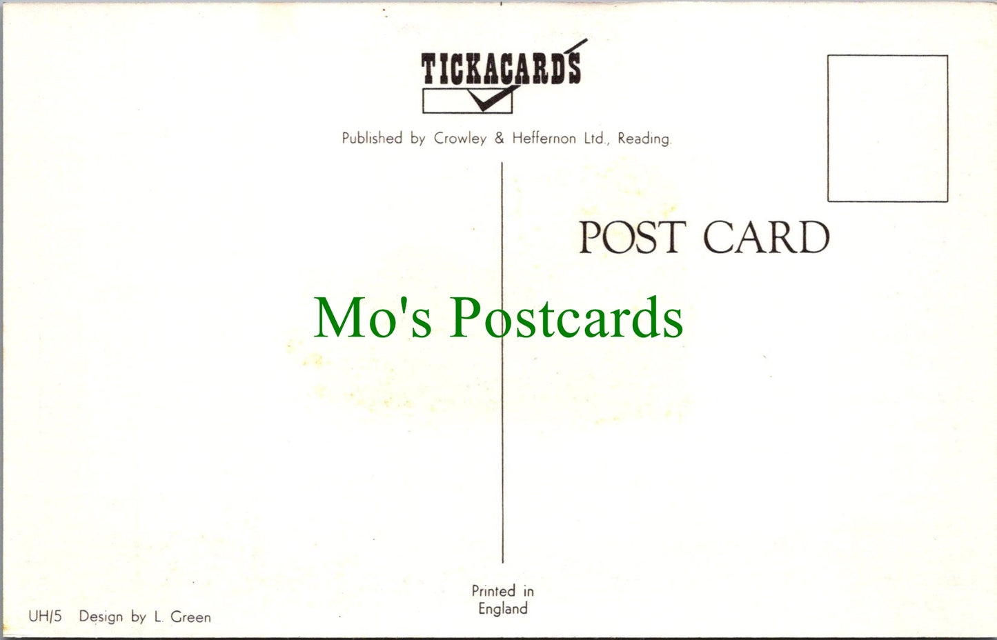 Greetings Postcard - Holiday Message, List of Activities  SW11609