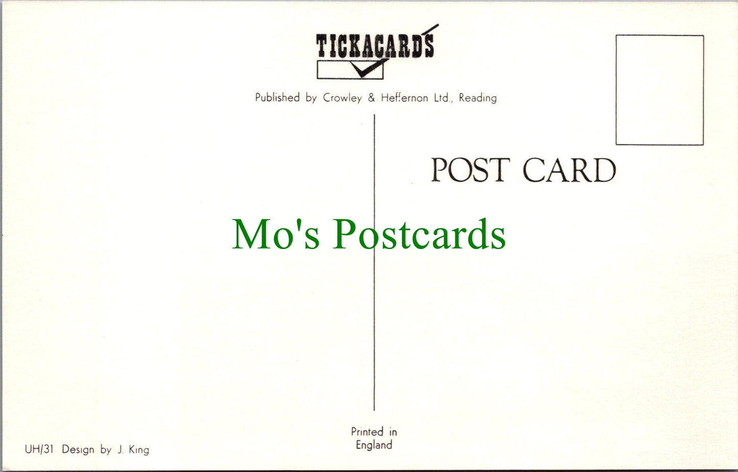 Greetings Postcard - Holiday Message, List of Activities  SW11610