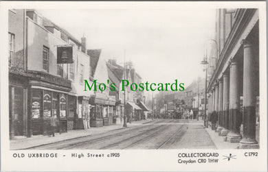 London Postcard - Old Uxbridge High Street c1905 - SW11627