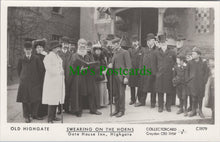 Load image into Gallery viewer, London Postcard - Old Highgate, Gate House Inn, Swearing on The Horns  SW11633
