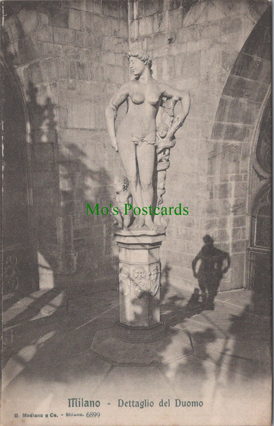 Italy Postcard - Milan / Milano - Dettaglio Del Duomo   SW11637