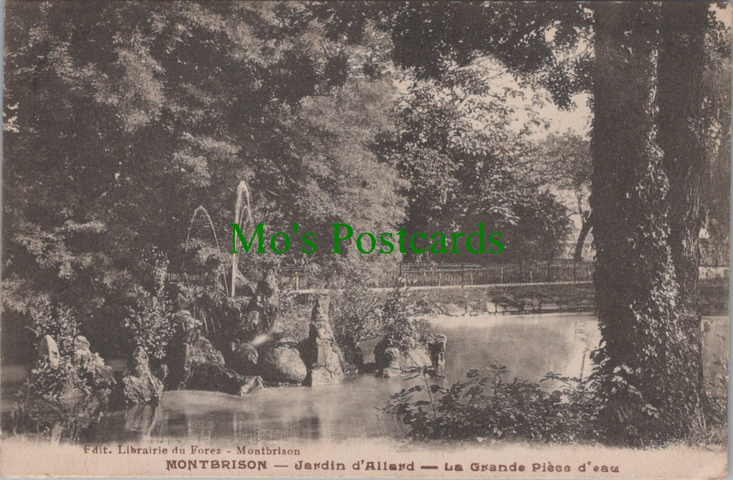 France Postcard - Montbrison, Jardin d'Allard  SW11642