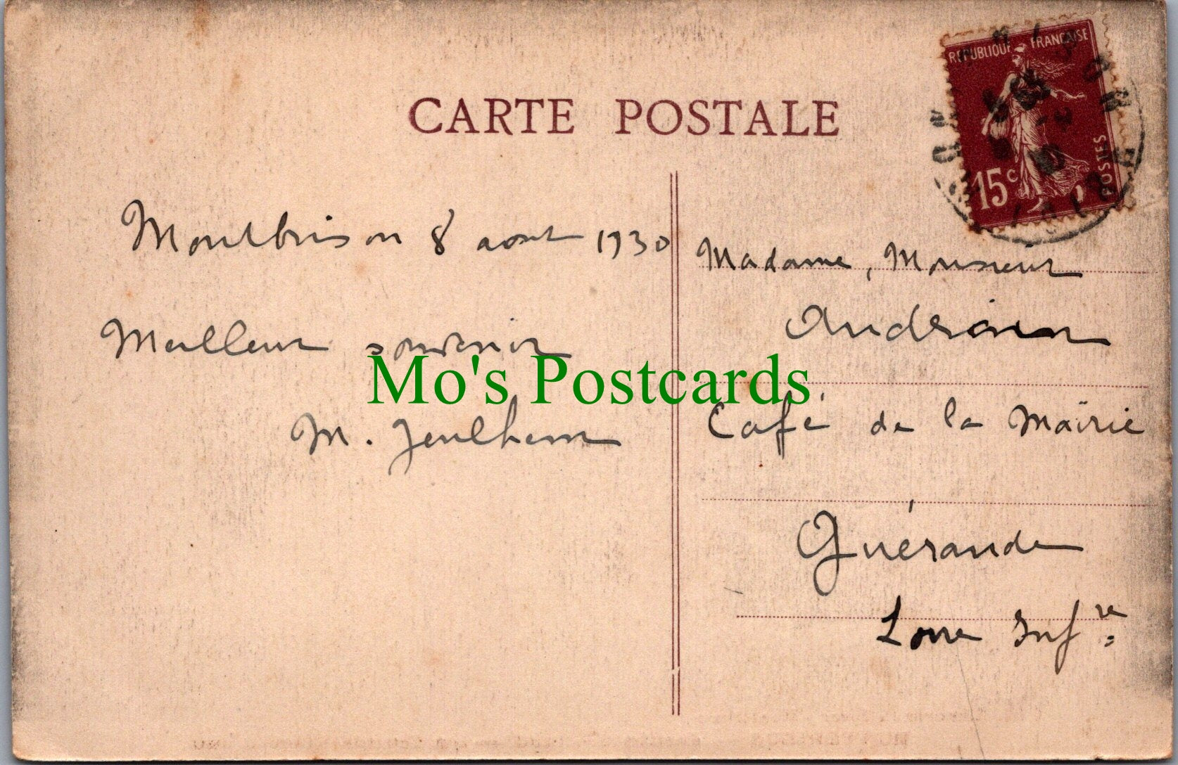 France Postcard - Montbrison, Jardin d'Allard  SW11642