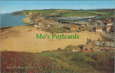 Dorset Postcard - West Bay From East Cliff   SW14553