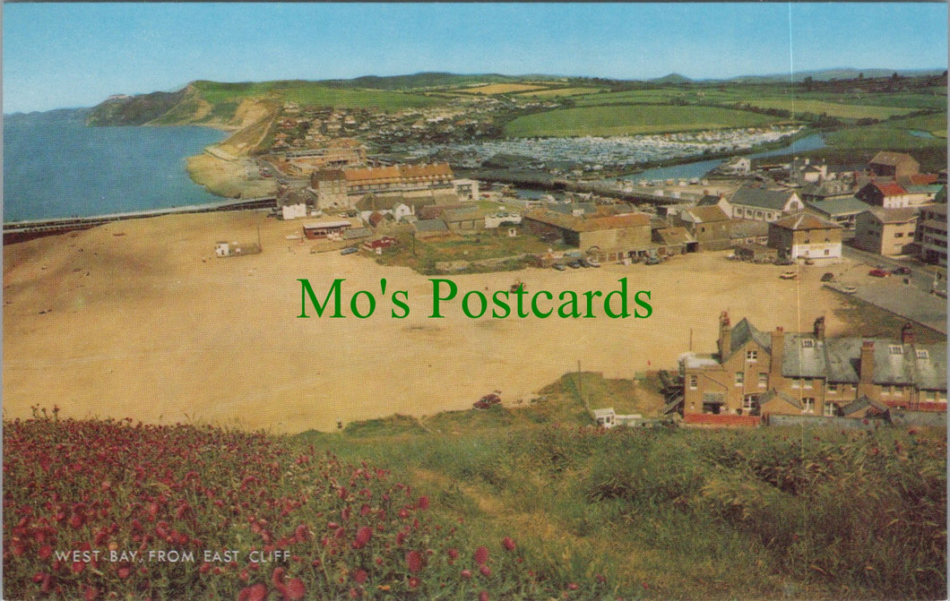 Dorset Postcard - West Bay From East Cliff   SW14553