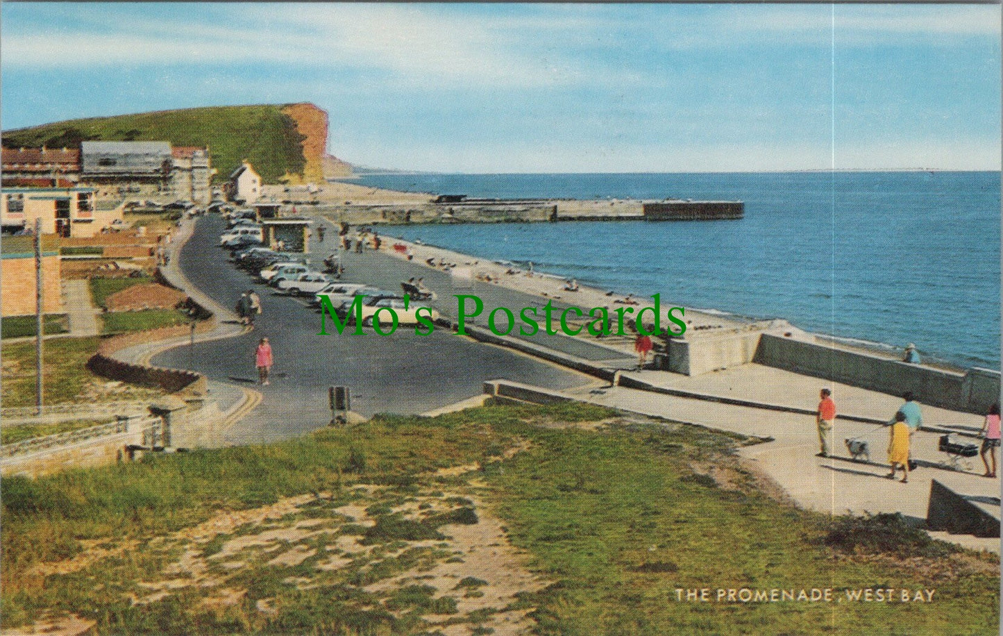 Dorset Postcard - The Promenade, West Bay   SW14556