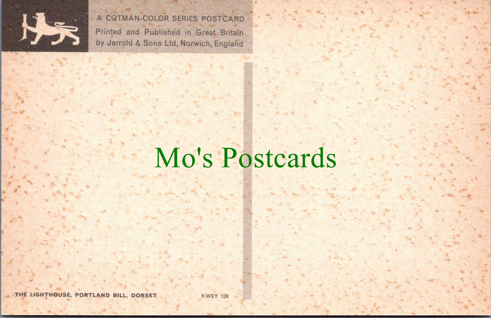 Dorset Postcard - The Lighthouse, Portland Bill  SW14561